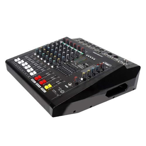 soundmatrixi powered mixer 6channel front
